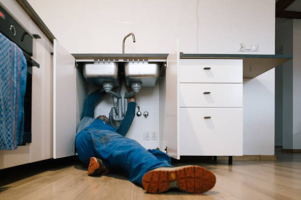 Professional Leak Detection technician working in Alexandria, MN
